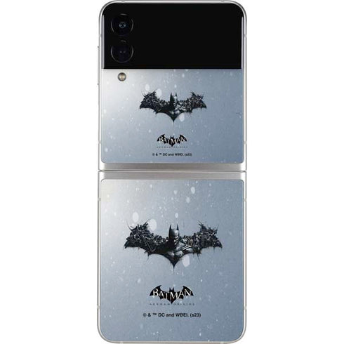 DC Comics Arkham Origins Arkham Logo Galaxy Z Flip3 5G Skin